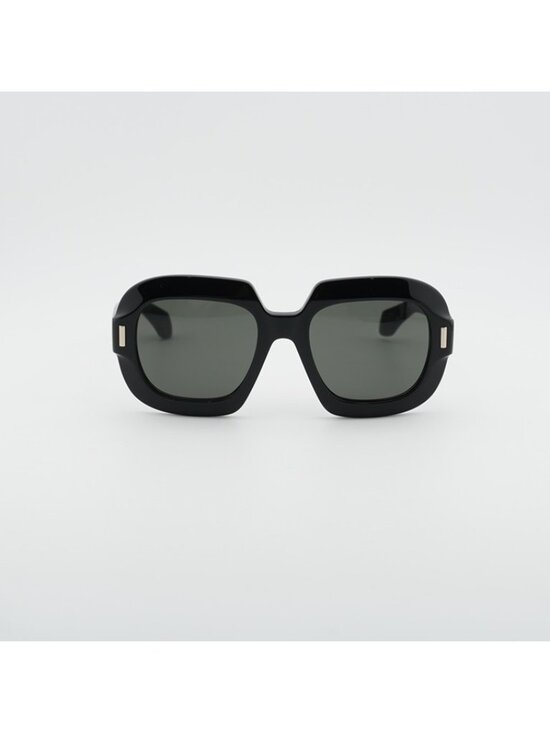 Salvatore Ferragamo SF2068SE 001 Sunglasses Black Butterfly Frame, Grey Lenses main image 9